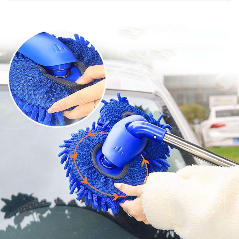 Jual Telescoping Car Wash Brush Mop Scratch Free Extendable With Long
