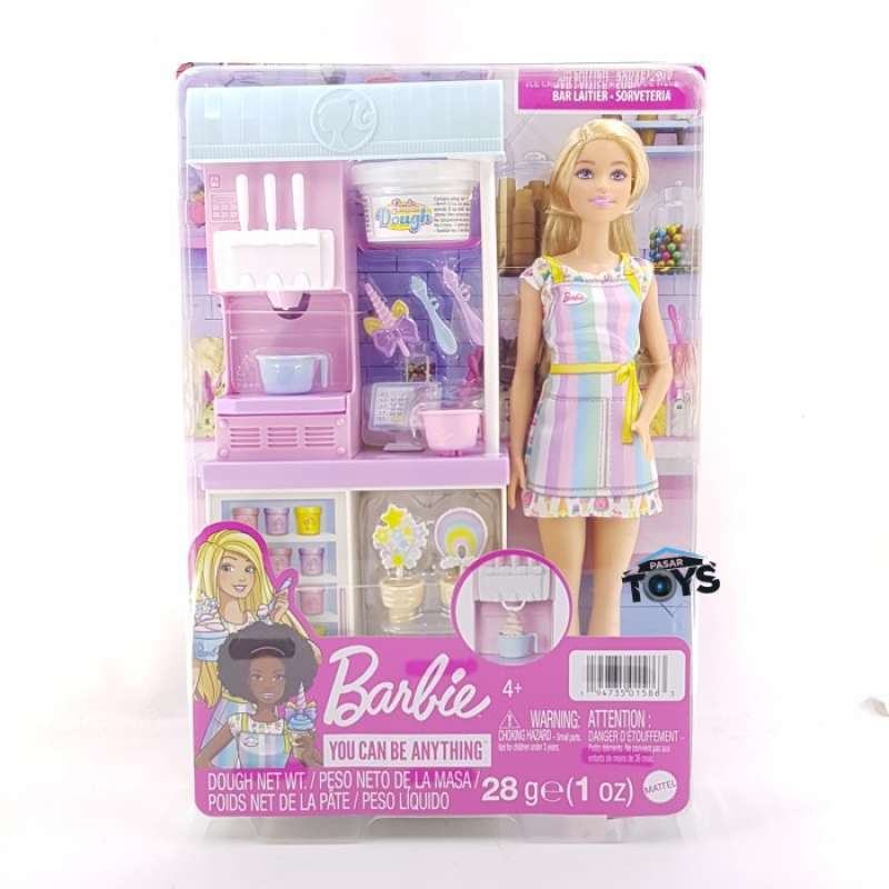 Promo Barbie Ice Cream Shop Playset Diskon 23 di Seller Marci Store