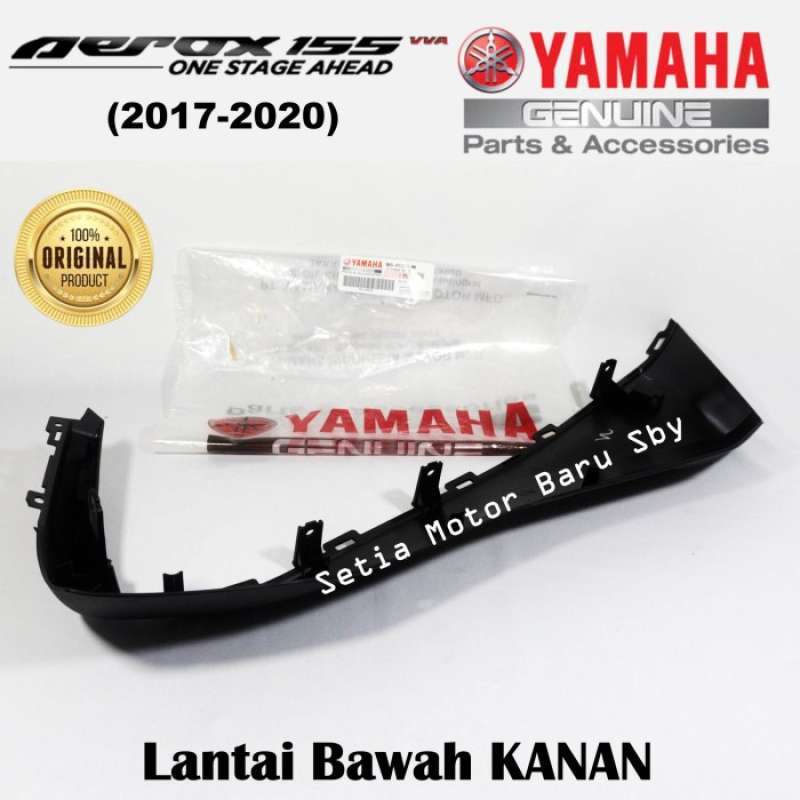 Promo Lantai Bawah Cover Lumpur Border Dek Motor Aerox 155 Kanan Asli