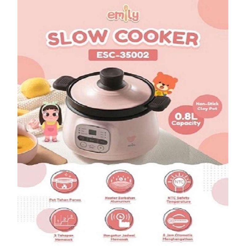 Jual EMILY Slow Cooker ESC35002 0.8 Liter di Seller Hello Baby Shop