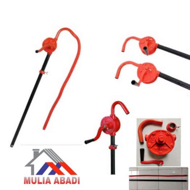 Promo pompa oli drum oriental /rotary hand oil pump oriental Diskon 23