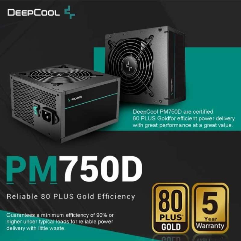 Jual PSU DEEPCOOL DQ750ST 750W 80+ GOLD di Seller Multi Komputer ...