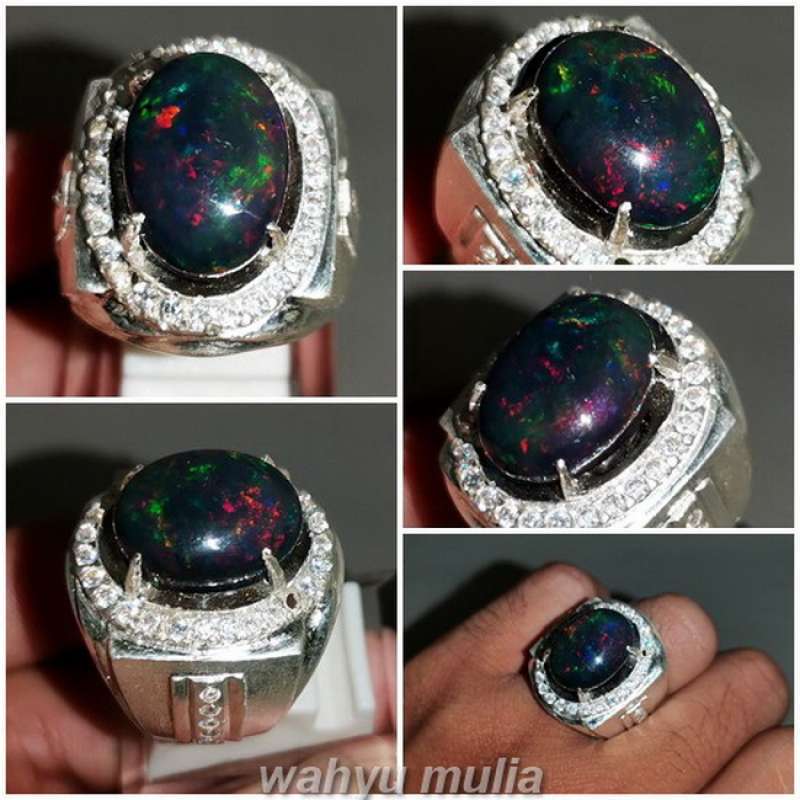 Gambar Batu Black Opal