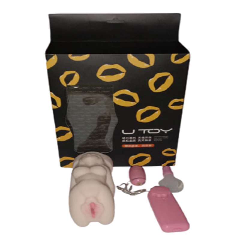 Jual Lunatic Silikon Vagina Getar Sex Doll Realistic Masturbator Alat 