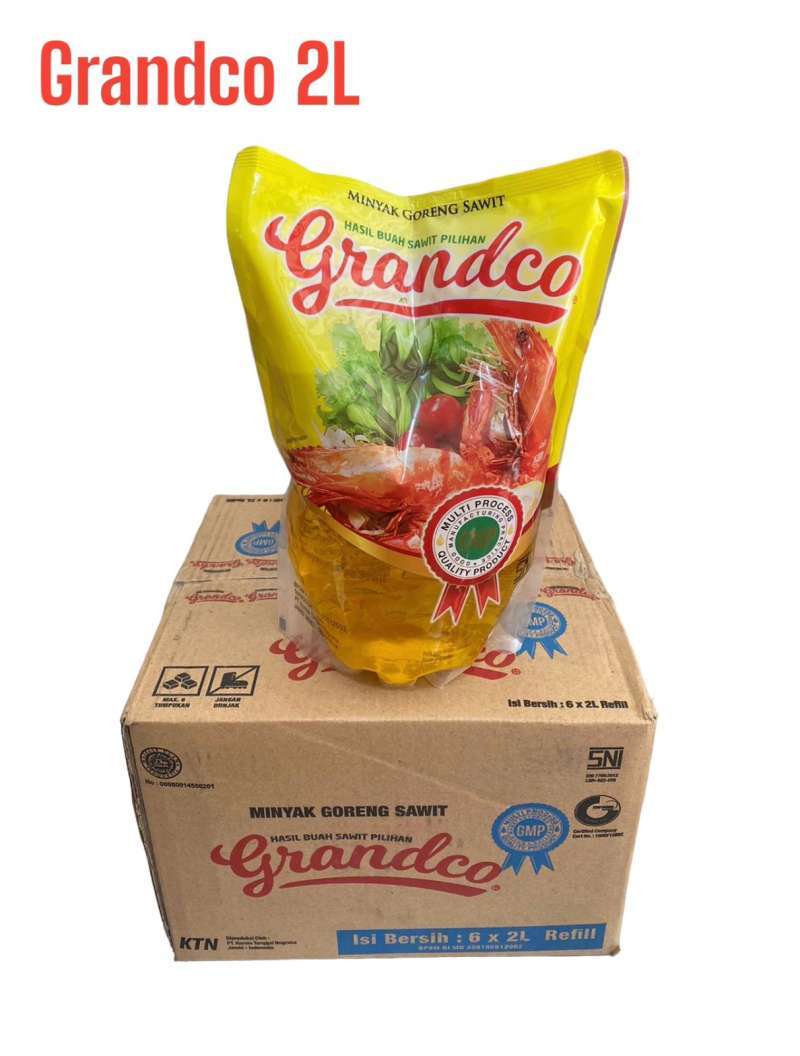 Jual Minyak Goreng Grandco 2 Liter 1dus Di Seller Bintang Delapan ...