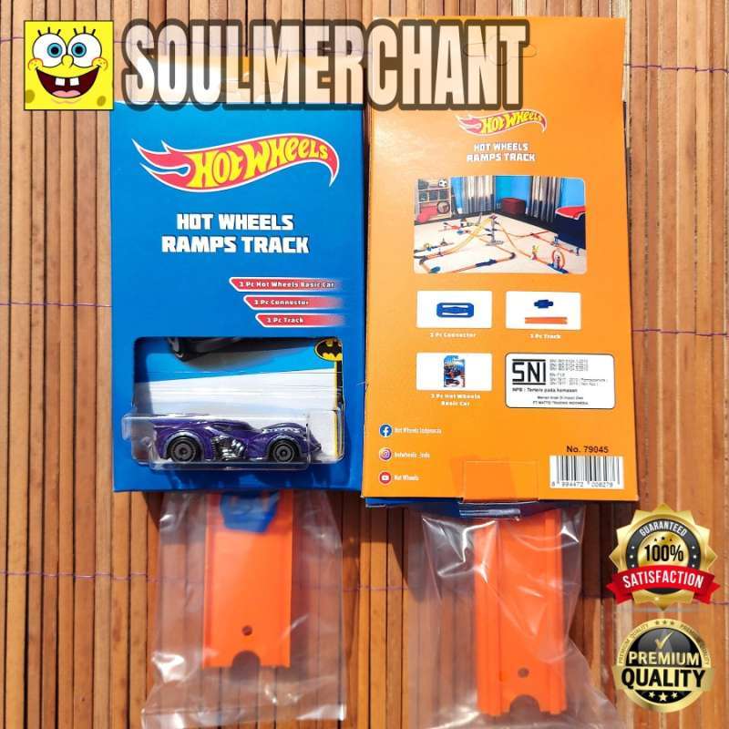 Jual Hotwheels Ramp Jump Track Set Include Diecast - Track Builder ...