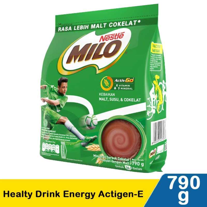 Jual Milo Healthy Drink Energy Actigen E 790 Gram di Seller dgoodsstore