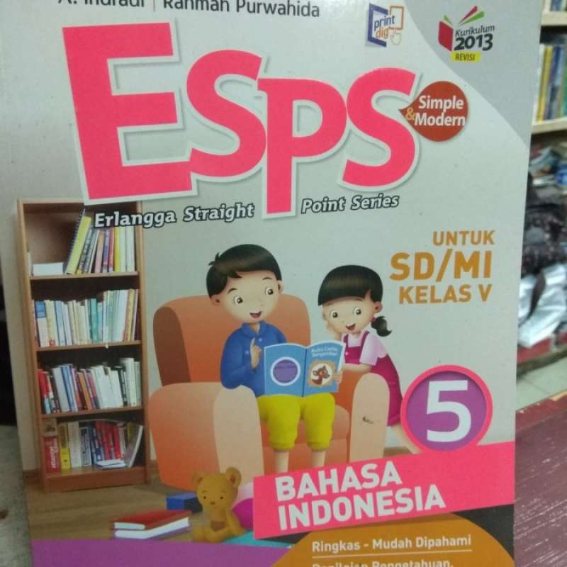 Jual Esps Bahasa Indonesia Kelas 5 Sd Kurikulum 2013 Revisi Di Seller ...