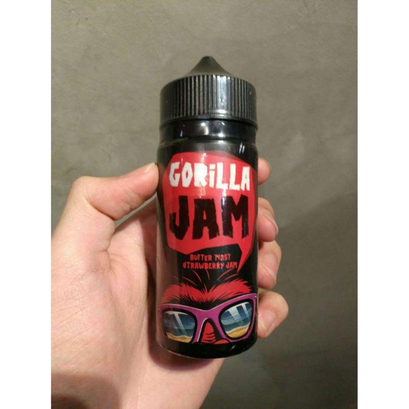 Jual Liquid Vape Gorilla Jam Butter toast Strawberry jam 6mg 100ml di