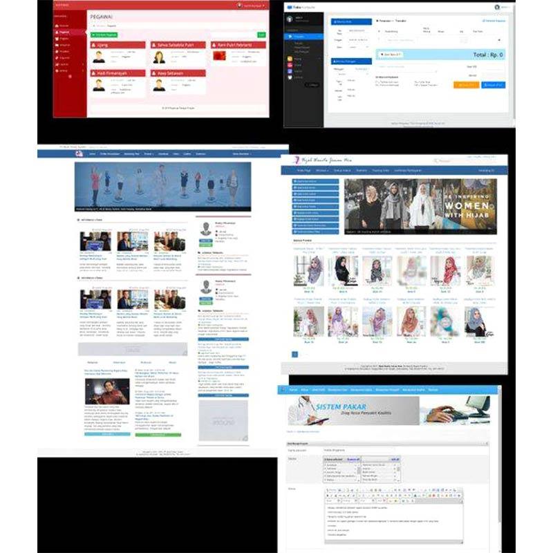 Jual Source Code Aplikasi Berbasis Web Dengan Codeigniter 17 Aplikasi ...