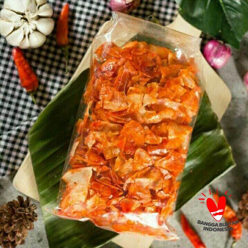 Jual MaKaMi Keripik Singkong Balado Pedas Manis 250 Gram ...