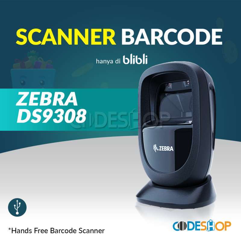 Jual SCANNER BARCODE 1D & 2D ZEBRA DS 9308 ( QR CODE/PDF 417) di Seller Semarang