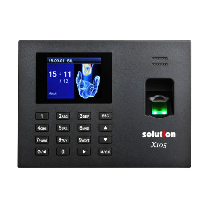 jual solution x105 mesin absensi sidik jari harga jual solution x105 mesin absensi sidik jari harga