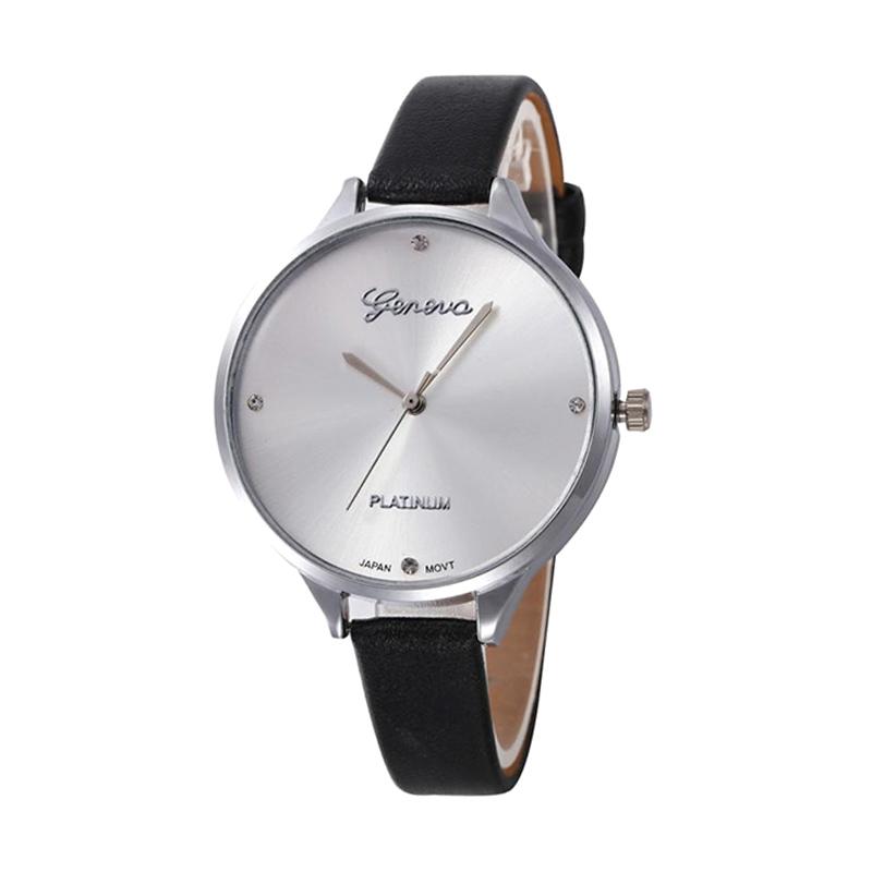 Jual Geneva Platinum TKS01 Jam Tangan Fashion - Black
