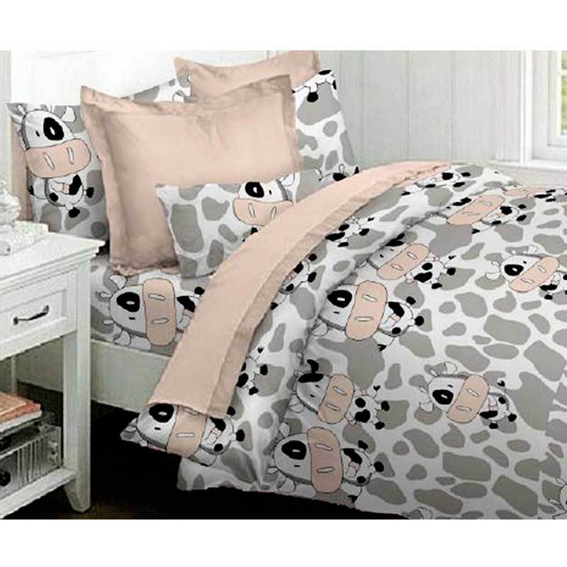 jual ellenov motif cow set sprei dan bed cover jual ellenov motif cow set sprei dan bed cover