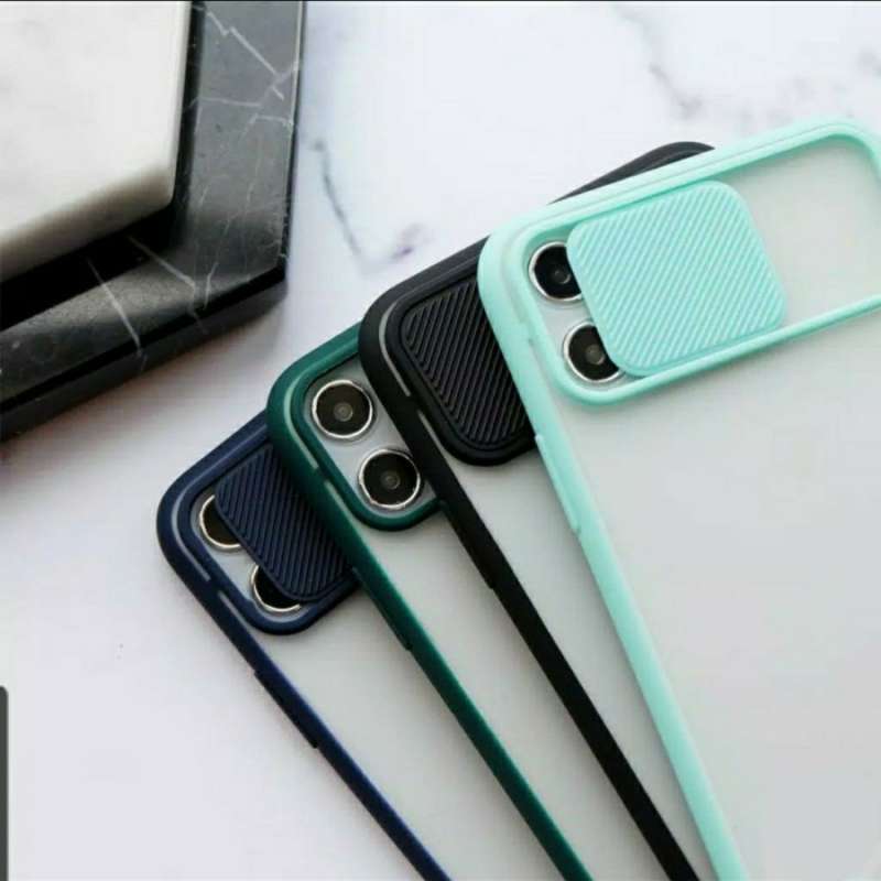 Jual Slide Case Protection Camera Matte Candy iPhone 6 6G 6S 7 8 Plus