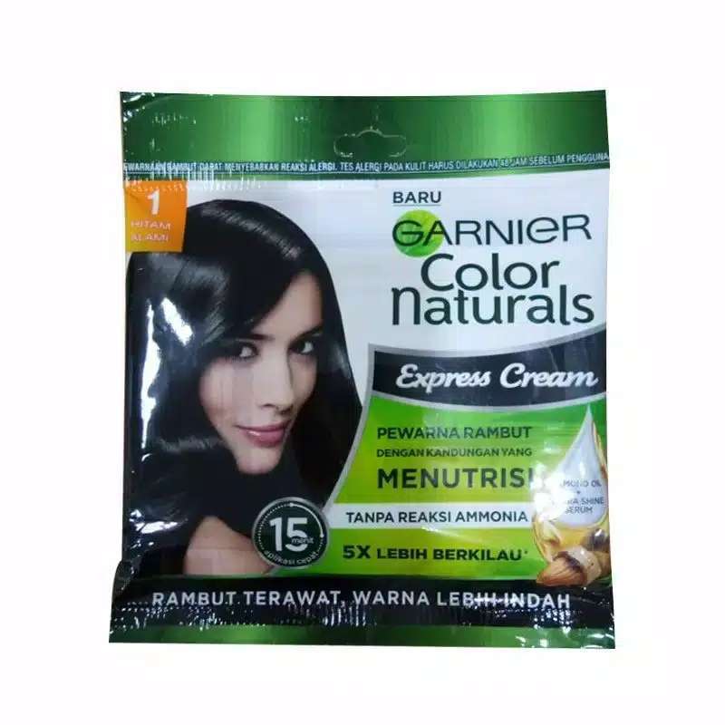 Jual Garnier Color Naturals Express Cream Pewarna Rambut [Sachet] 1