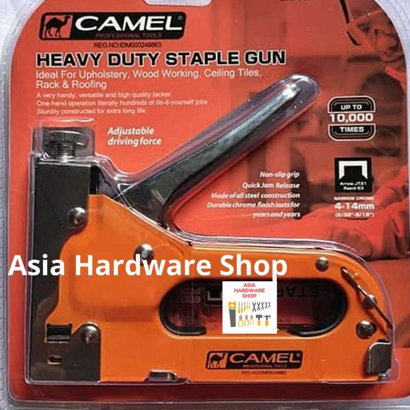 Jual Staple Staples Gun CAMEL HEAVY DUTY Alat Tembak Jok