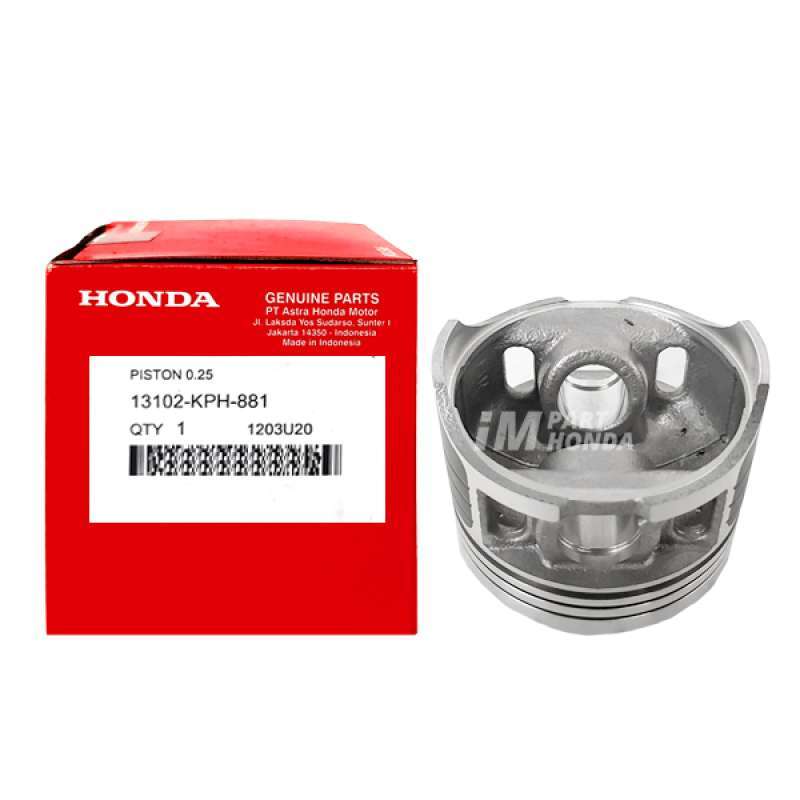 Jual AHM 13102KPH881 Piston Seher Karisma Kirana Supra X 125 Lama