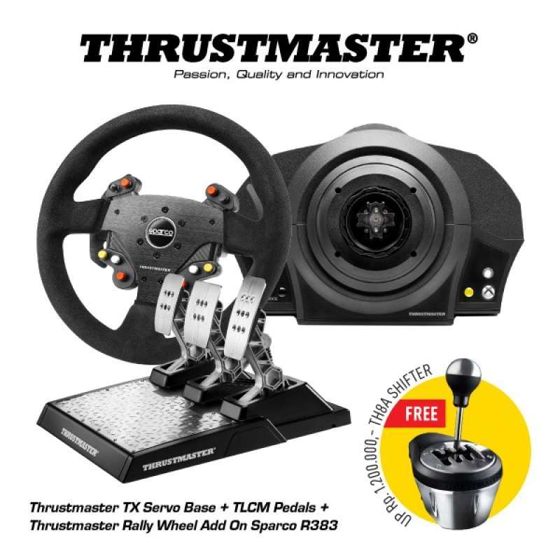 Jual [Bundle] Thrustmaster TX Servo base + TM Rally wheels addon