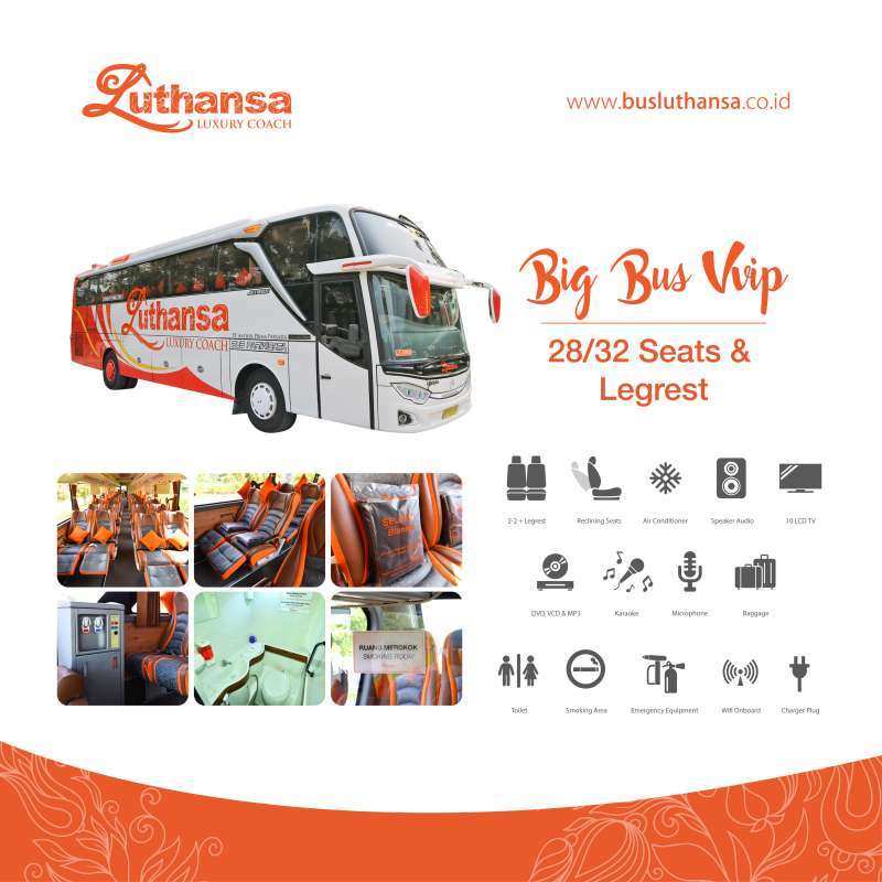 Mewah dan Nyaman: Panduan Lengkap Sewa Bus Pariwisata VVIP