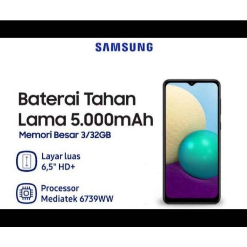 âˆš Samsung Galaxy A02 3/32gb Terbaru Agustus 2021 harga