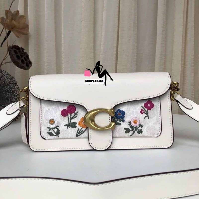 Jual Coach Tabby Shoulder Bag 26 Signature Canvas with Floral