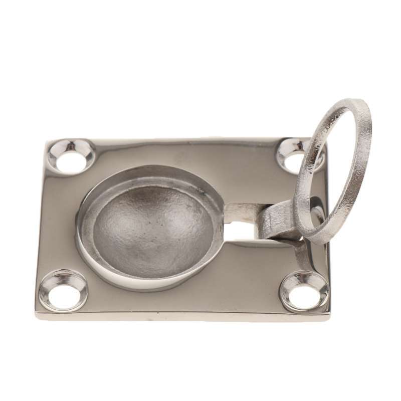Jual Stainless Steel Flush Hatch Locker Latch Pull Lift Handle Boat