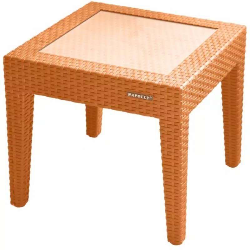 Promo meja plastik napolly rotan promo meja kursi teras meja ruang tamu