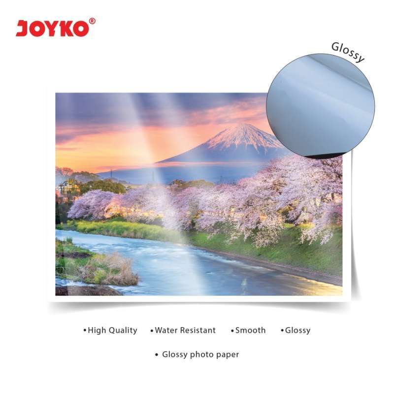 Jual Joyko Glossy Photo Paper A4 50 Sheet/ Kertas Foto Mengkilap GSPA4