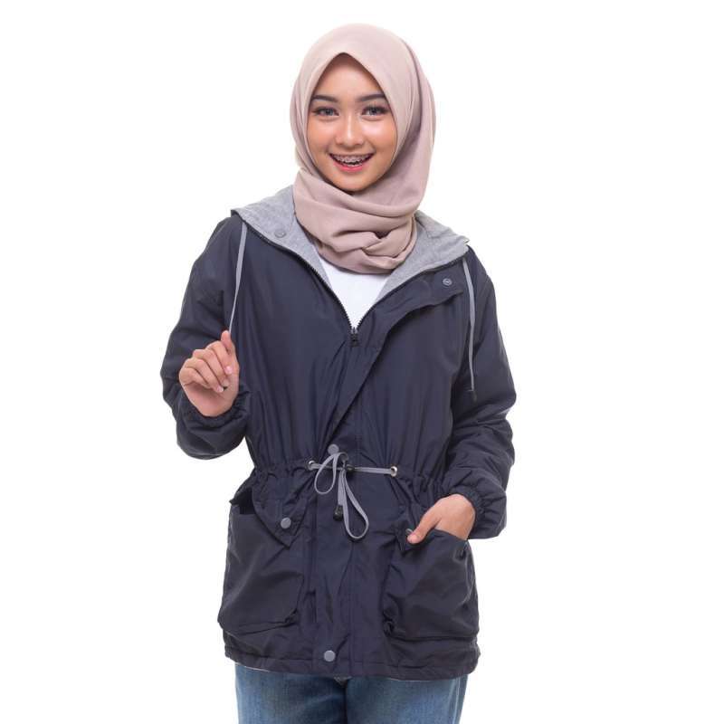 Promo JAKET PARASUT WANITA BOLAK BALIK HIRUKA HEYLOOK ORIGINAL - Jaket