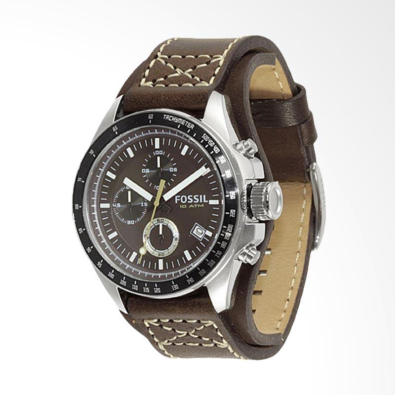 Jual Fossil Men's Decker Chronograph Cuff Jam Tangan Pria 