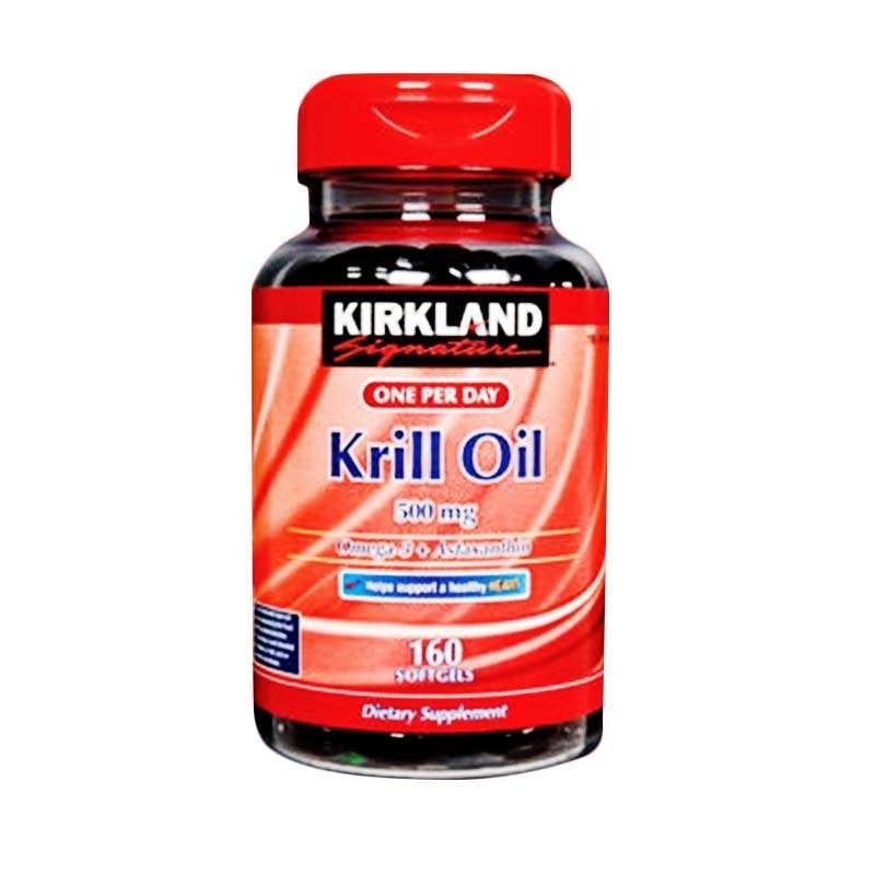 Jual Kirkland Signature Krill Oil Multivitamin [500 Mg/160 Softgels] Di
