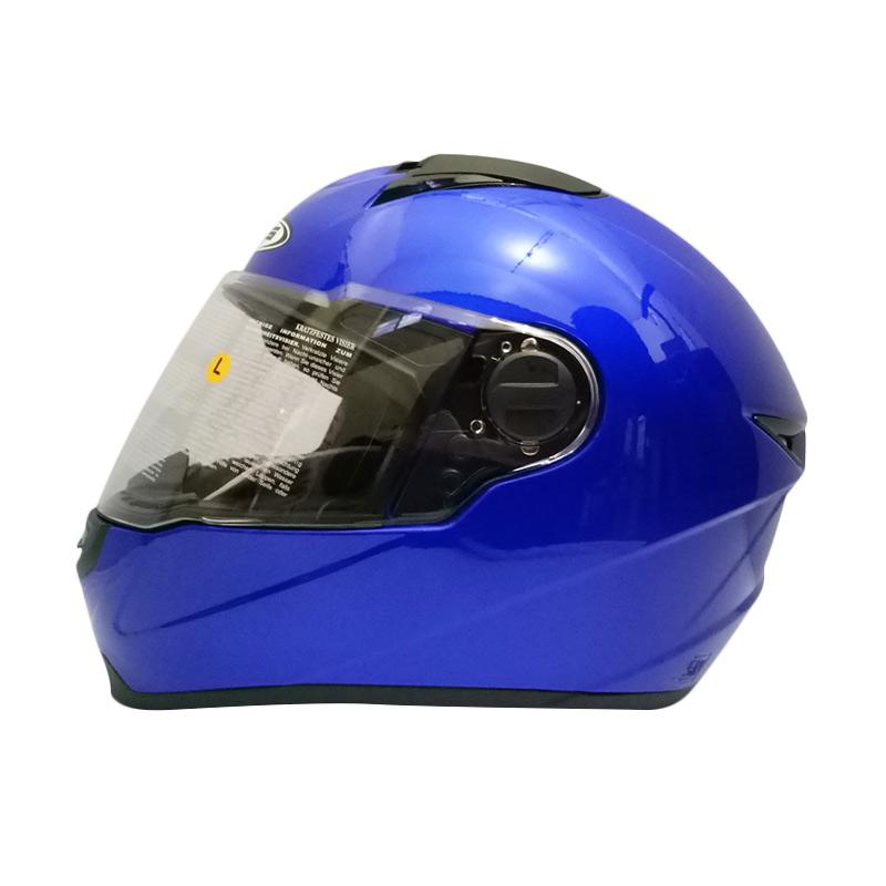 Jual Zeus ZS-811 Solid Helm Full Face - Yamaha Blue Online 