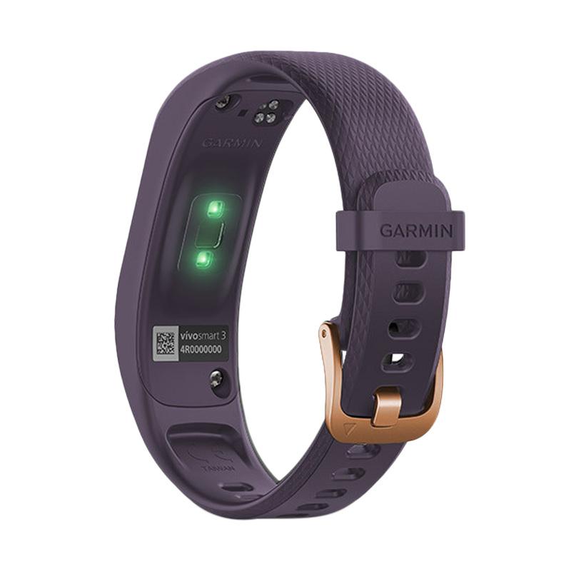 Jual Garmin Vivosmart 3 Smartband - Purple [Regular