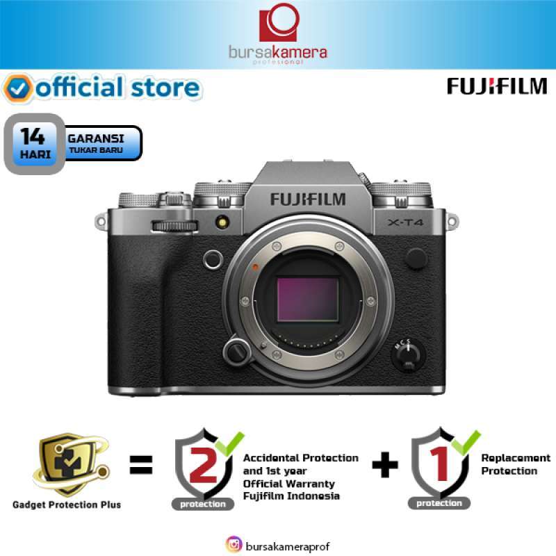 Promo BKP Fujifilm XT4 Kamera Mirrorless [Body Only] Diskon 15 di Seller Bursa Kamera