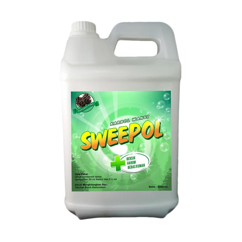 Jual Sweepol Karbol Pine Pinus Pembersih Lantai 5 Liter 