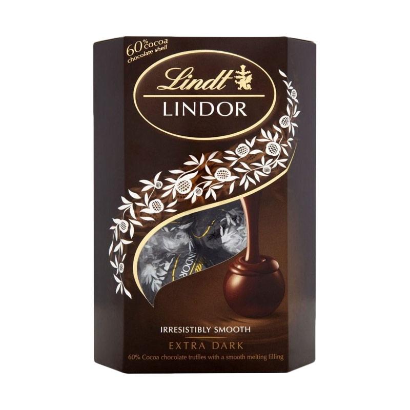 Jual Lindt Lindor Extra Dark Chocolate Truffles [200 g] di Seller THE