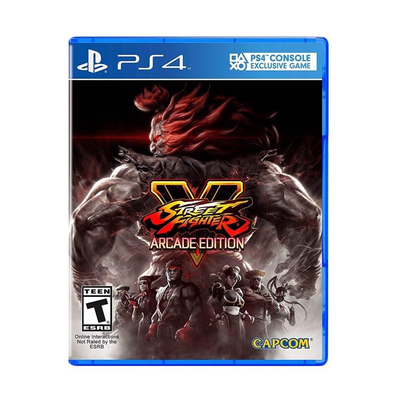 Jual SONY PlayStation 4 Street Fighter V Arcade Edition DVD Games di