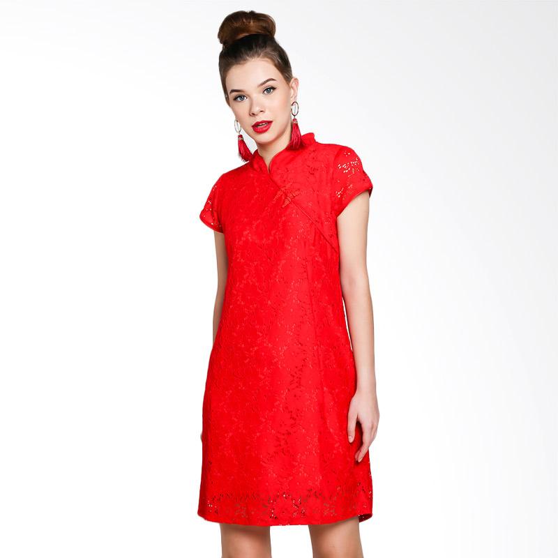 Papercut Calla Cheongsam Dress jual papercut calla lace cheongsam dress Papercut Calla Cheongsam Dress jual papercut calla lace cheongsam dress
