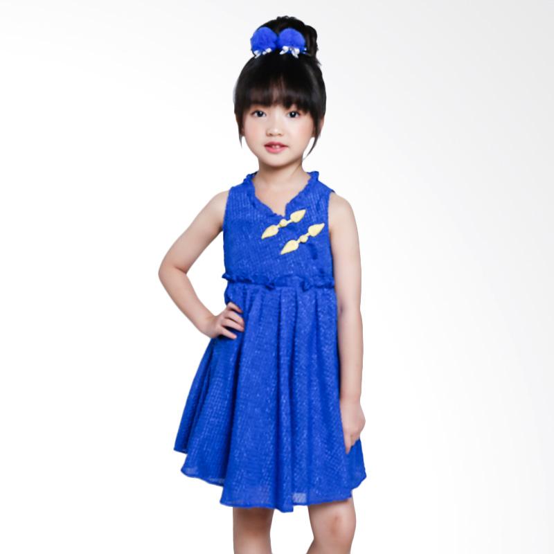 Jual PRE ORDER Diddlydoo PD029BL Nari Dress Anak - Blue 