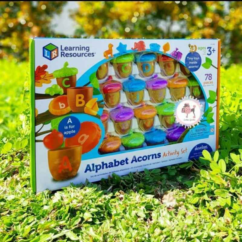 Jual Alphabet Acorns Activity Set By Learning Resources Di Seller ...