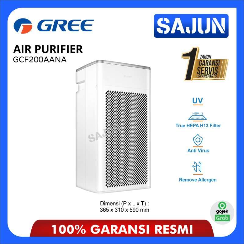 Promo Gree Air Purifier GCF200AANA Anti Bacteria Ionizer Virus Killer