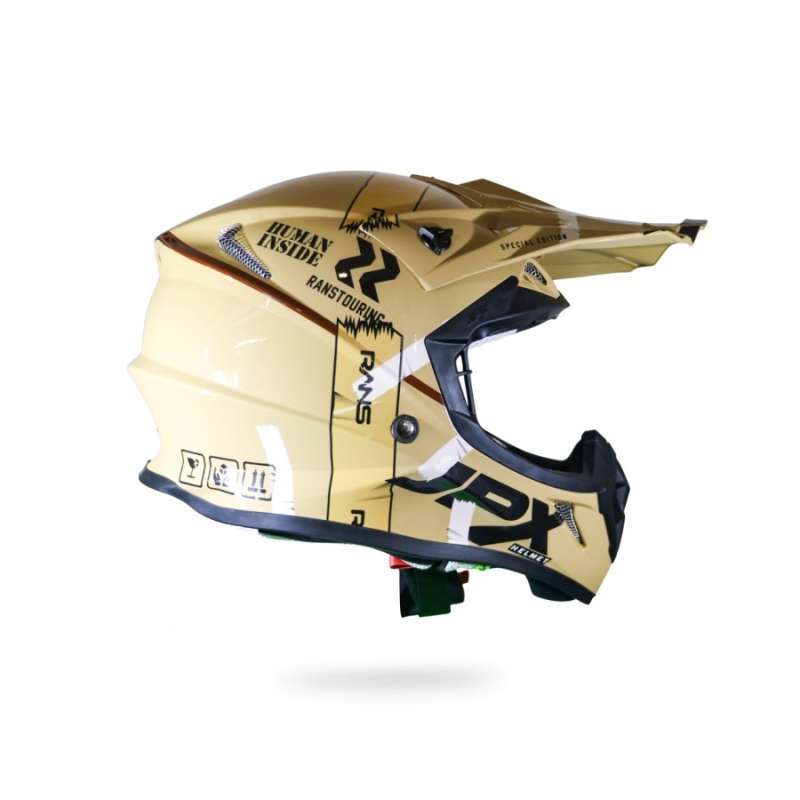 Jual Helm Jpx Fox1 Cross Full Face Human Inside/ Rans Special Edition ...