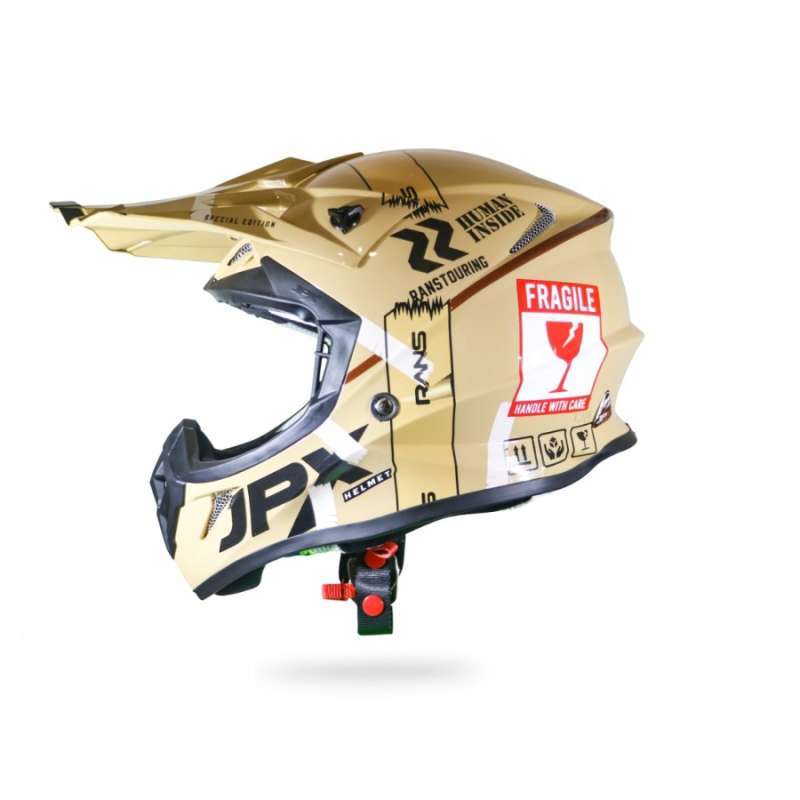 Jual Helm Jpx Fox1 Cross Full Face Human Inside/ Rans Special Edition ...