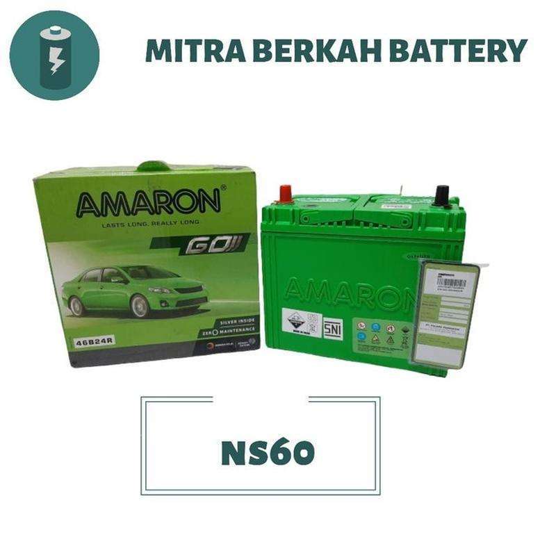 Jual Amaron GO Aki Kering Mobil Taruna Ns60 di Seller Mitra Berkah