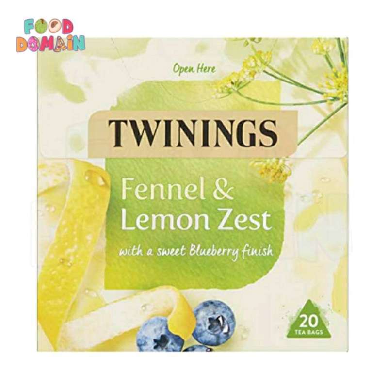 Jual Twinings Herbal Tea Fennel & Lemon Zest w Sweet Blueberry Finish