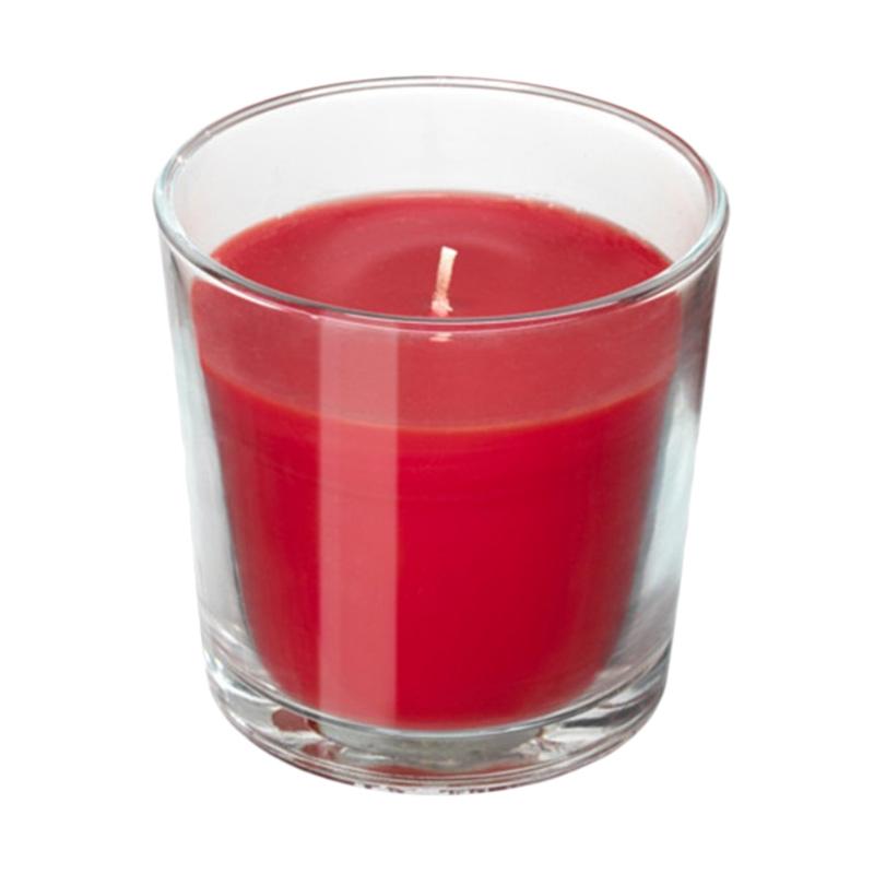 Jual Ikea SINNLIG Lilin Aromaterapi - Red Garden Berries