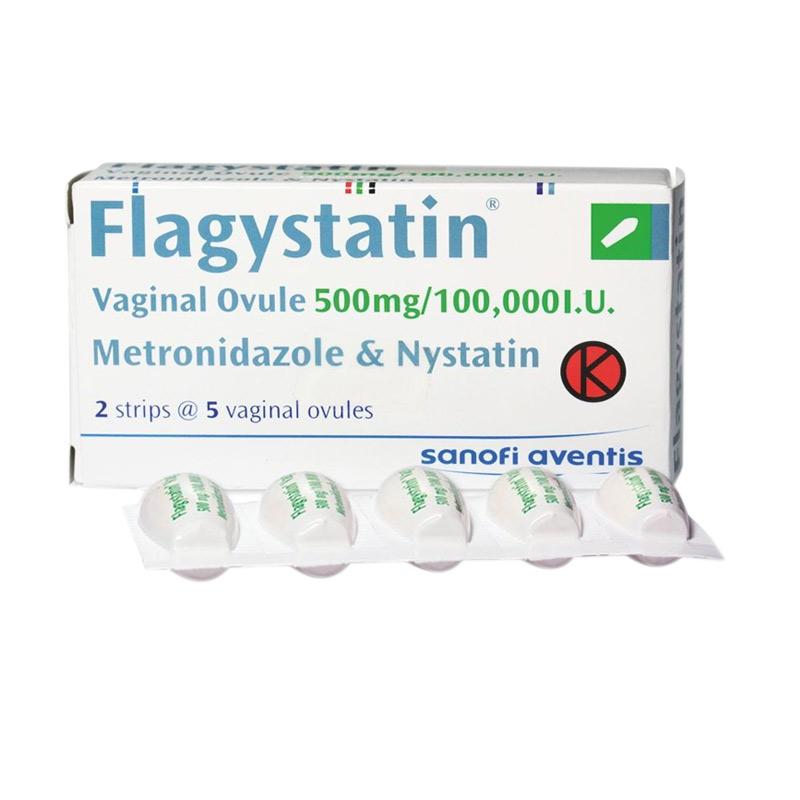 Jual Flagystatin Ovula Obat Pereda Infeksi [5 tablet
