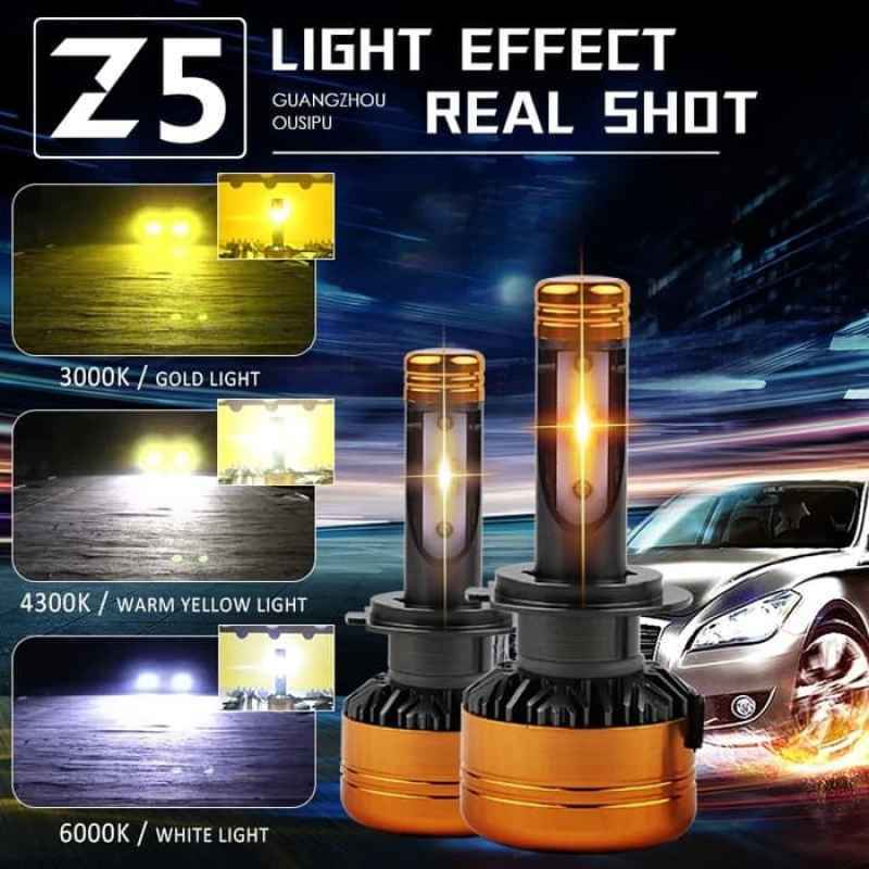 Jual Lampu Led H11 H16 Foglamp Headlight Triple Play Color PNP di